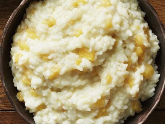 17. Risotto mit Kürbis in einem Slow Cooker.