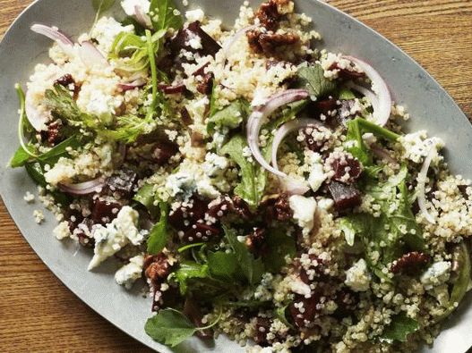 37. Quinoa-Salat mit Rüben.