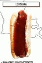 Hot Dog mit Kajun Sauce