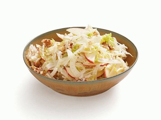 Cole Slow Salat mit Wirsing, Apfel und Fenchel (Nr. 20)
