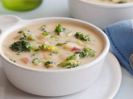 Nr. 40: Chowder mit Broccoli und Cheddar-Käse Nr. 40: Chowder mit Broccoli und Cheddar-Käse