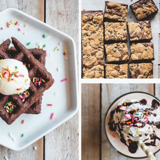 Foto von 5 Optionen für Desserts, die aus einer Mischung für Brownie zubereitet werden können