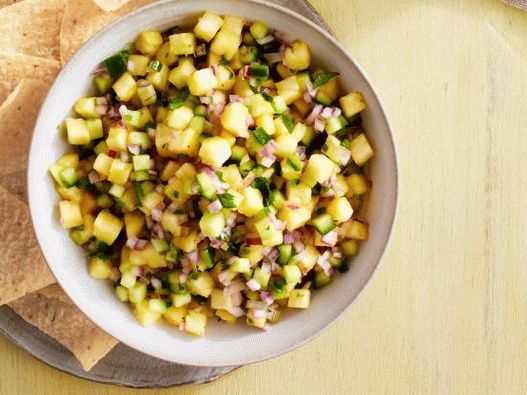 Photo Ananas-Gurken-Salsa