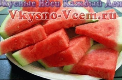 Eingelegte Wassermelone
