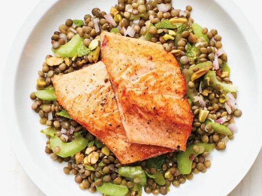 Foto Seesaibling mit warmen Linsen