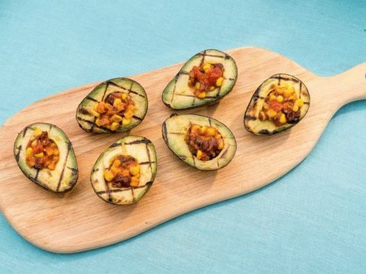 Gegrilltes Avocado-Salsa-Foto