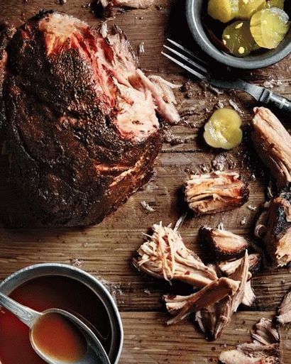 North Carolina Style Barbecue Foto