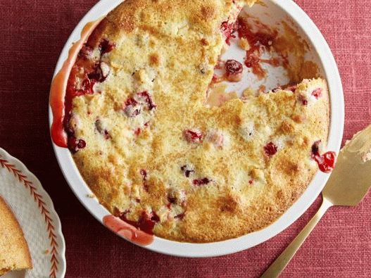 Photo Quick Charlotte mit Preiselbeeren und Äpfeln