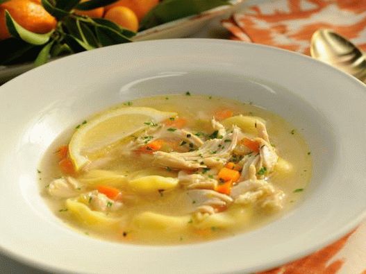 Photo Quick Hühnerbrühe mit Käse-Tortellini