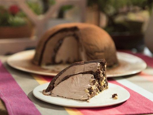 Photo Brownie - eine Torte mit Eis
