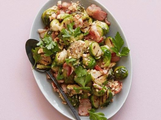 Foto Rosenkohl mit gegrilltem Speck