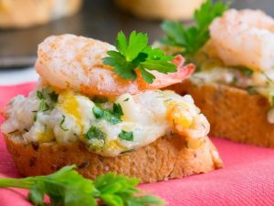 Shrimps-Sandwiches