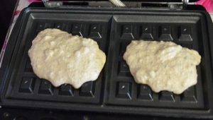 Knoblauchwaffeln