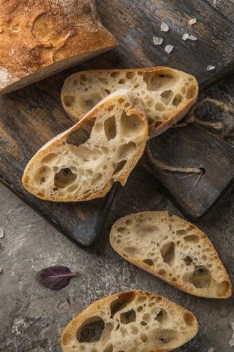 Foto von Ciabatt zu Hause