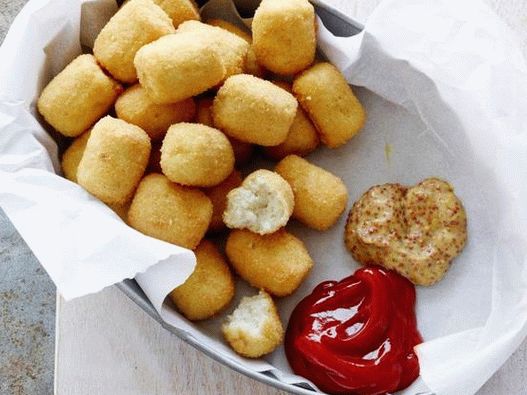 Foto von Blumenkohl aus Reis im Ofen paniert