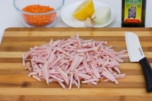 Draniki mit Wurst