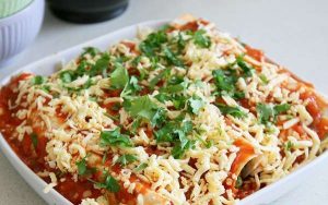 Enchiladas mit Huhn