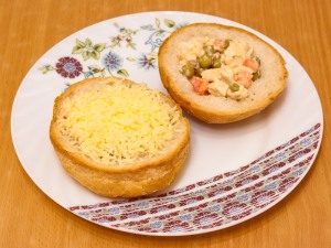 Gefüllte Brötchen
