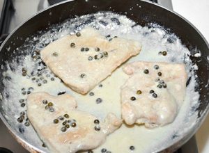 Putenfilet in Milch