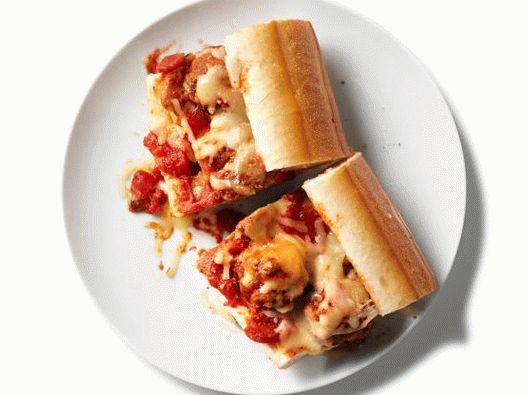 Foto von Fleischbällchen für Sandwiches in einem Slow Cooker