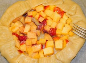 Galeta mit Nektarinen