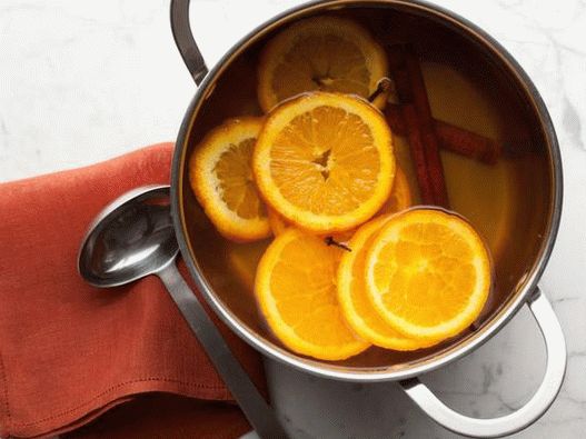 Foto von Glühwein aus Apfelwein