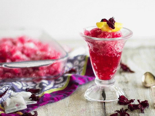 Foto von Granit aus Hibiskus