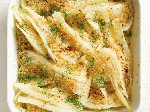 Foto von Fenchel Gratin