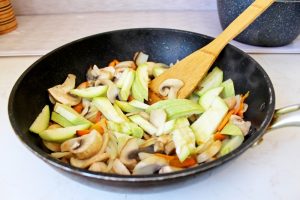 Buchweizen mit Gemüse