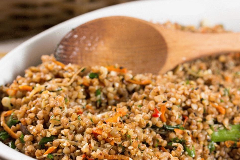 Buchweizen nach asiatischer Art