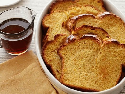 Photo Bread Pudding zum Frühstück