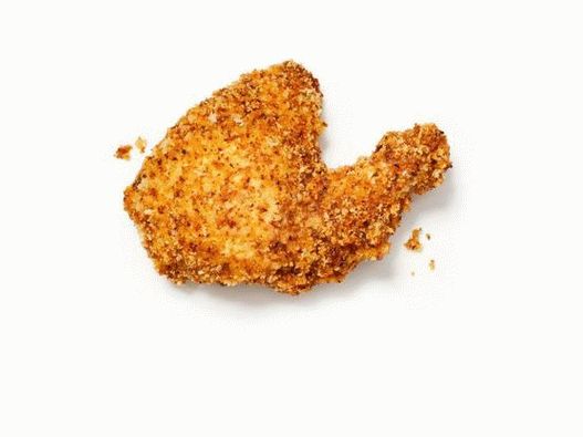 Photo Knuspriges Hähnchen mit Puffreis paniert