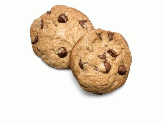 Foto Knusprige Kekse mit Kürbisgewürz und Schokolade