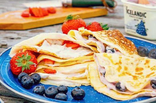 Foto von isländischen Pfannkuchen Pognukokur