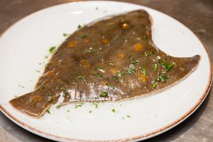 Gegrillte Flunder