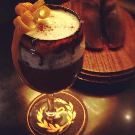 Foto von Carajillo (spanischer Kaffee)