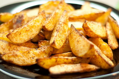 Rustikale Kartoffeln