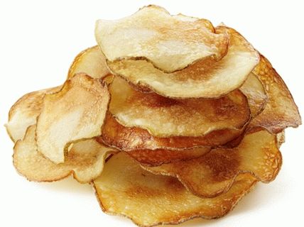 Photo Kartoffelchips mit Knoblauch