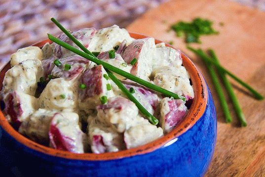 Photo Kartoffelsalat mit Gewürzen