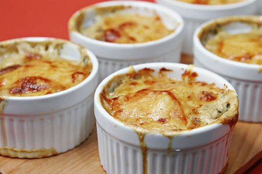 Photo Potato Timbale mit Meerrettichsauce