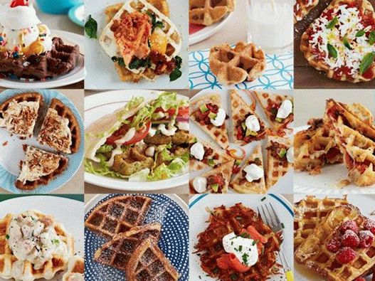 Dish Photography - Mehr Waffelrezepte