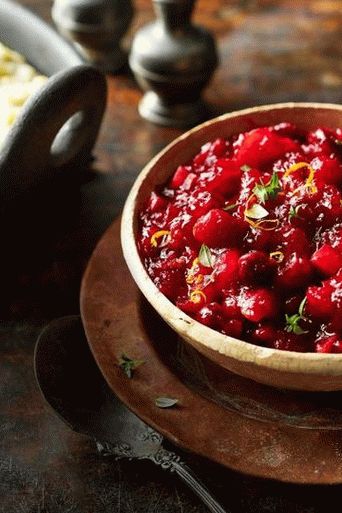 Photo Cranberry Sauce mit Orangen und Fenchel