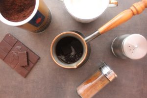 Roter Pfeffer Kaffee