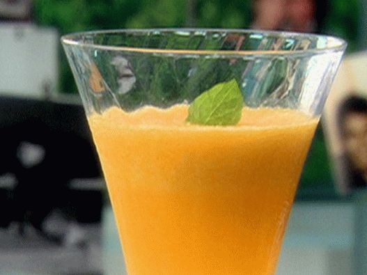 Foto Champagner, Mandarinen und Orangen Cocktail