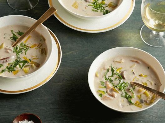 Foto Waldpilzcremesuppe