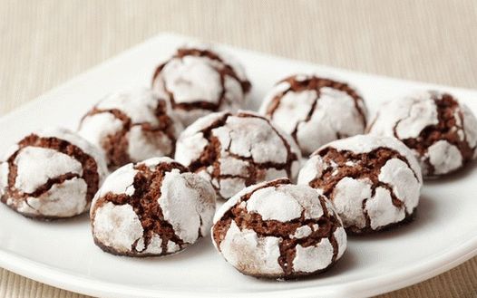 Photo Crinkles Schokoladen-Minz-Kekse