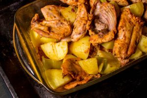 Gebackenes Kaninchen