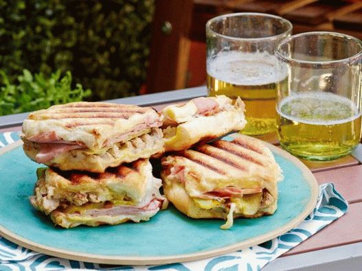 Foto kubanische Sandwiches