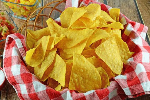 Foto Corn chips zu Hause