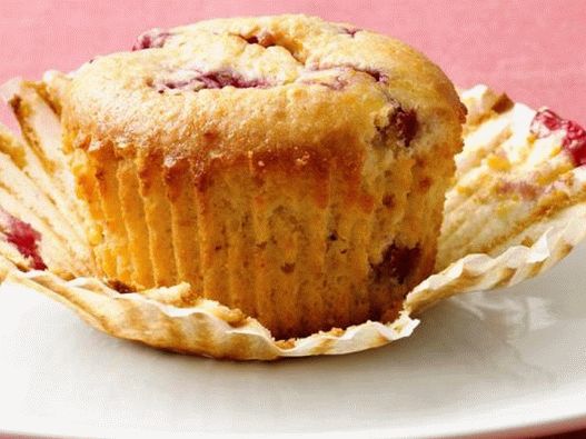 Foto von fettarmen Maismuffins